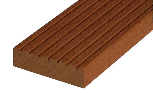 Okan Hardhouten Vlonderplanken 35 mm x 145 mm - Duurzaam & Esthetisch - Wal-beschoeiing.nl